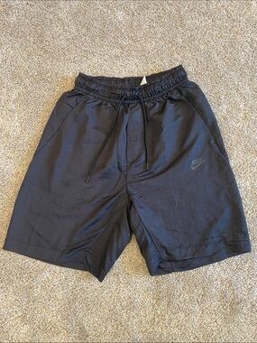 Nike Black Casual Sport Shorts with Drawstring Waist